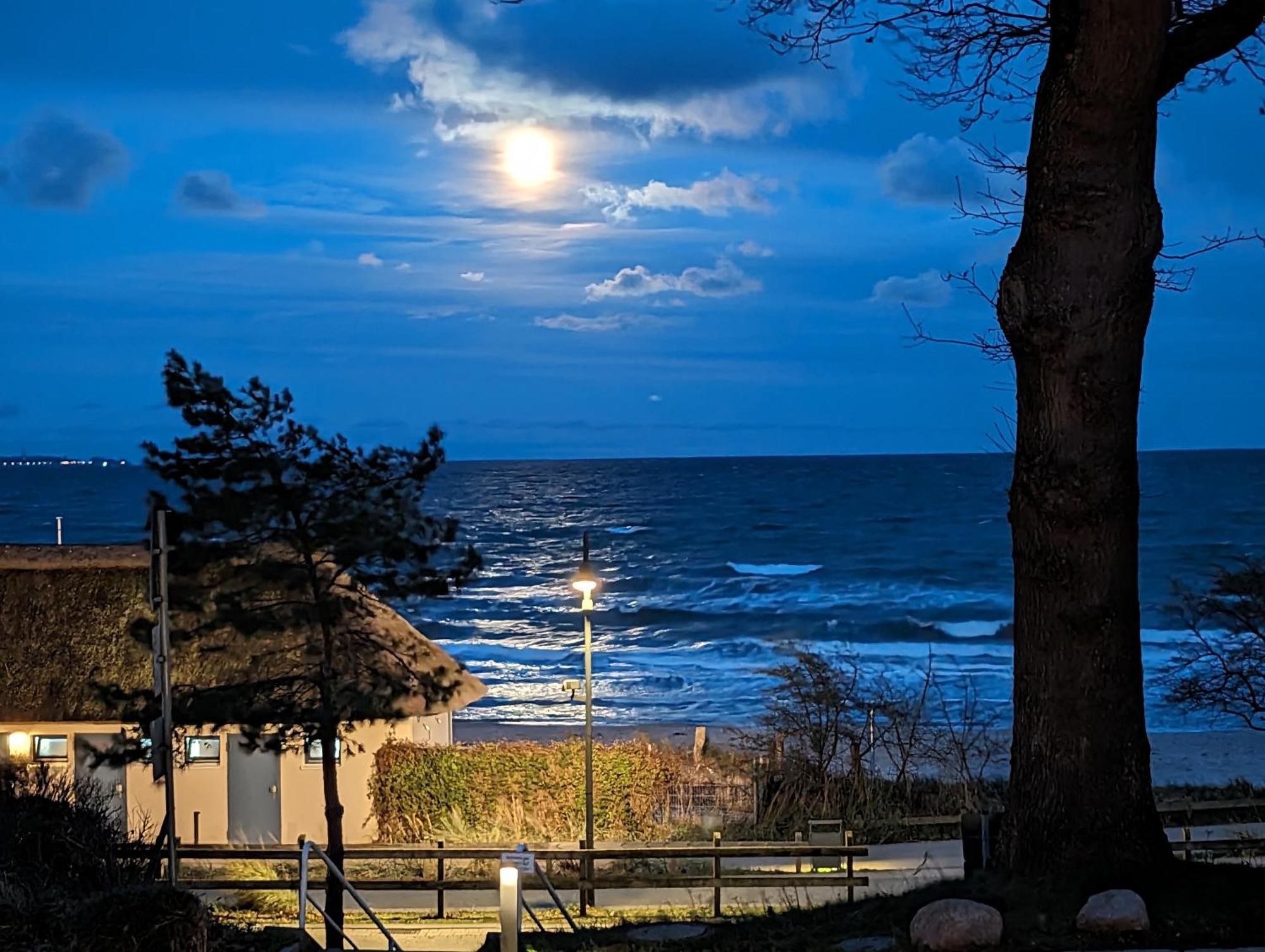 Panorama-Meerblick Am Scharbeutzer Strand Esterno foto